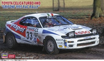 Hasegawa 1/24 TOYOTA CELICA TURBO 4WD GRIFONE 1995 RAC RALLY, HAS05949, by HASEGAWA