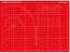 DOYUSYA Large Glass Cutting Mat Red, DYS17080, by DOYUSYA