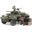 Tamiya 1/35 Tamiya Limited Release U.S. M8 LIGHT ARMORED CAR GREYHOUND COMBAT PATROL SET  , TAM51964, by TAMIYA