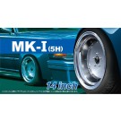 Aoshima 1/24 mark Ⅰ (5H) 14 inches Wheel , AOS54383, by AOSHIMA