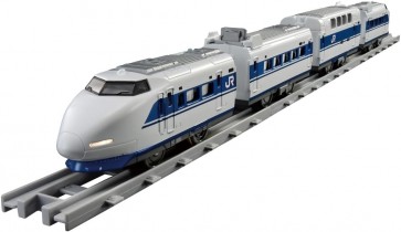 TAKARA TOMY Plarail Real Class 100 Series Shinkansen Grand Hikari (with lights), TAK57843, by TAKARA TOMY