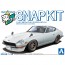 Aoshima 1/32 Raku-Pla Snap Kit No.15CU-WH Nissan S30 Fairlady Z Custom (White), AOS00018, by AOSHIMA