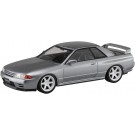 Aoshima 1/32 The Snap Kit No.14-SP4 Nissan R32 Skyline GT-R Custom Wheel (Spark Silver), AOS66379, by AOSHIMA