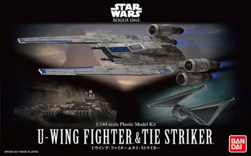 BANDAI STAR WARS  1/144 U Wing  Fighter & TIE-Striker  JAPAN NEW, BAN21848, by BANDAI