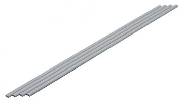 Wave Material series Half round bar 【Gray】 5.0 mm 4 pieces OM315 , WAV23152, by WAVE