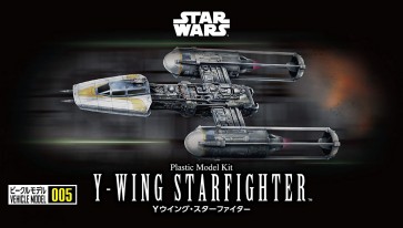 BANDAI  Star Wars Vehicle Model Y-Wing Star Fighter, BAN90540, by BANDAI