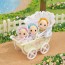 Epoch Sylvanian Families Duck Triplets' Nakayoshi Osanpo Set  , EPC47226, by Epoch