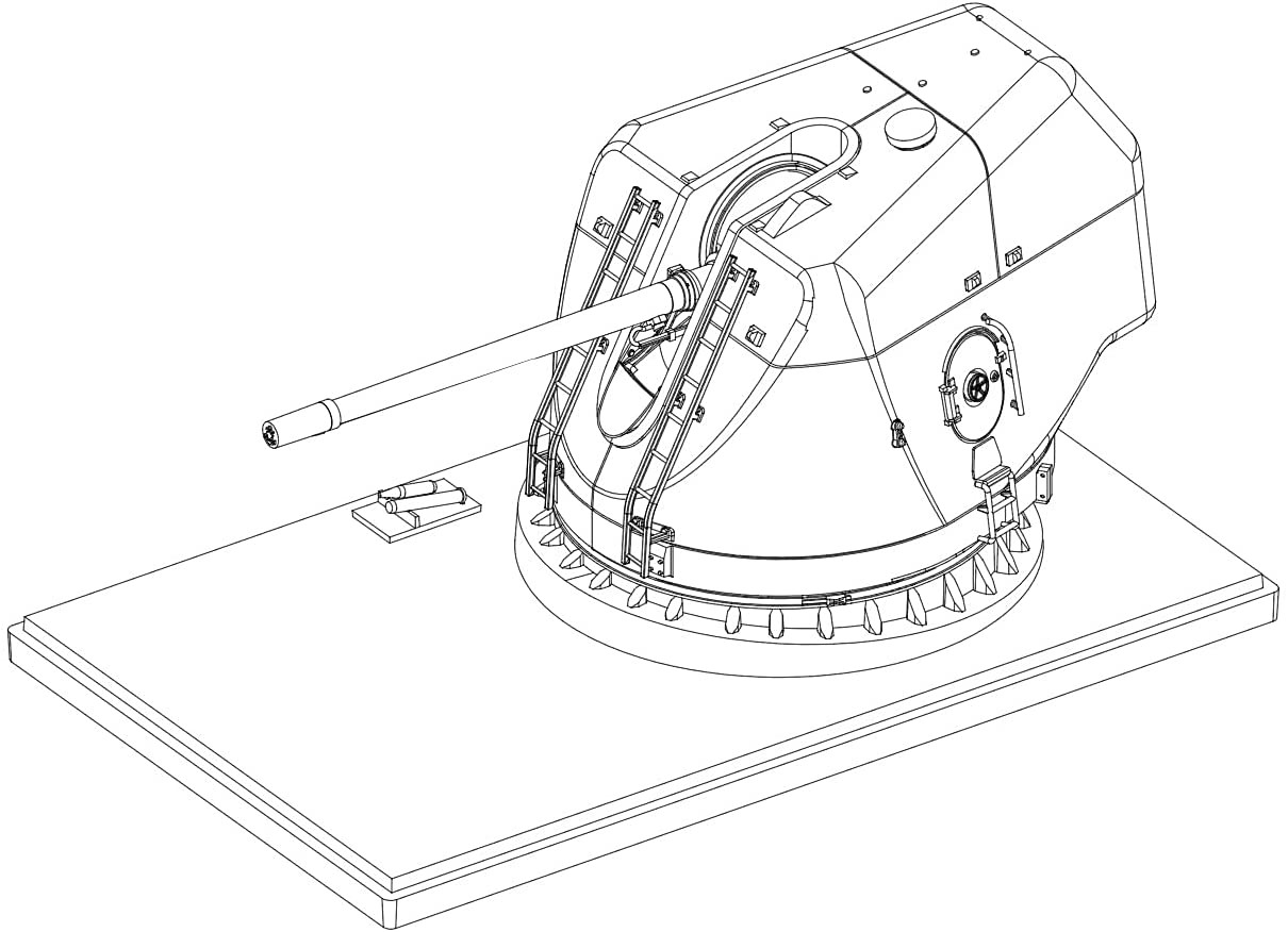 Fujimi Collectible Equipment Series No.7 Takanamiclass Destroyer 54