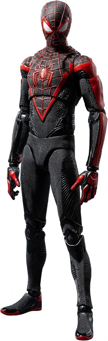 three zero 1/12 DLX Spider-Man Upgraded Suit (Miles Morales) (Marvel's Spider-Man 2), THZ17011, by three zero