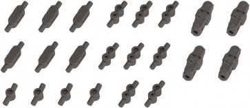 Kotobukiya M.S.G Modeling Support Goods Mecha Supply 20 Joint Set D Gun Metal Ver. Plastic Model, KBY62959, by KOTOBUKIYA