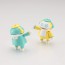 Hasegawa Chiisana Mekatoromeito No.04 Patch Set "Light Green & Lemon", HAS47909, by HASEGAWA