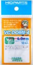 HI Q PARTS VC Dome 4 VG1 Color 4.0mm (10pcs.), HIQ78788, by HI Q PARTS