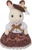 Epoch Sylvanian Families Chocolate Rabbit Family Anniversary Set, EPC59359, by Epoch
