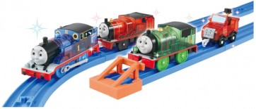 TAKARA TOMY Plarail Thomas 75th Anniversary Glittering Sodor Island Carrot Set  , TAK53160, by TAKARA TOMY