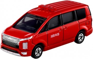 TAKARA TOMY No.50 Mitsubishi Delica D:5 Fire Command Vehicle, TAK50585, by TAKARA TOMY