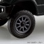 Aoshima 1/32 Raku-Pla Snap Kit No.09CU-BB Suzuki JB64 Jimny Custom Wheel (Bluish Black Pearl 3), AOS04245, by AOSHIMA