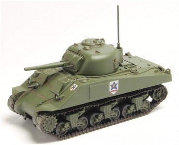 Platz 1/56 GIRLS UND PANZER DER FILM: OTEGORO MOKEI SENSHADO M4 SHERMAN WITH 75MM GUN SAUNDERS UNIVERSITY HIGH SCHOOL  , PLZ62199, by PLATZ