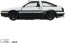 TAKARA TOMY Tomica Premium Unlimited 01 Initial D AE86 Trueno (Takumi Fujiwara), TAK97666, by TAKARA TOMY