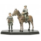 TAMIYA 1/35 German officer riding set(completed model), TAM26011, by TAMIYA
