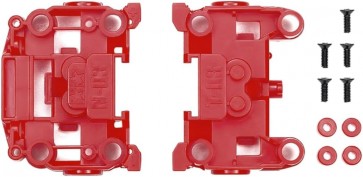 Tamiya Mini 4WD Grade Up Part Bumperless N-03/T-03 Units (Red) [Mini 4WD Special Project], TAM56968, by TAMIYA