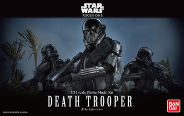 BANDAI  Star Wars Plastic Model Kit 1/12 Death Trooper, BAN90526, by BANDAI