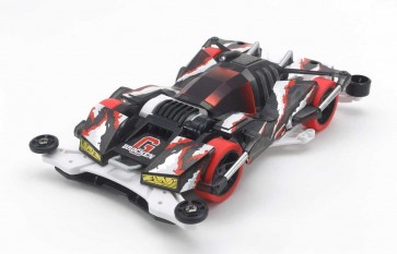 Tamiya Mini 4WD Full Cowl Brocken gigant Black Premium FM-A chasis  , TAM55121, by TAMIYA