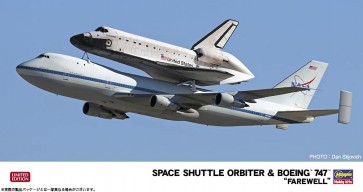 Hasegawa 1/200 Space Shuttle Orbiter & Boeing 747 "Farewell"  , HAS08448, by HASEGAWA