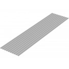 Wave Plastic Material (Gray) Shredded Board 1.0 x 5.0 mm 10pcs, WAV24852, by WAVE