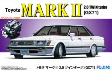 Fujimi inch-up series 1/24 ID 176 Toyota Mark II Ⅱ 2.0 Twin Turbo GX 71, FUJ39114, by FUJIMI