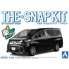 Aoshima 1/32 The snap kit Toyota Vellfire (Black) , AOS56318, by AOSHIMA