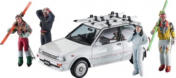 Hasegawa 1/24 Toyota Starlet EP71 Si White Limited (3-Door) Ski Version, HAS06106, by HASEGAWA