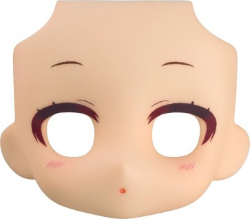 Good Smile Company Nendoroid Doll Customizable Face Plate - Narrowed Eyes: With Makeup (Almond Milk), GSC49927, by GOOD SMILE COMPANY