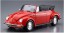 Aoshima 1/24 The Model Car No.75 Volkswagen 15ADK Beetle 1303S Cabriolet '75, AOS61541, by AOSHIMA