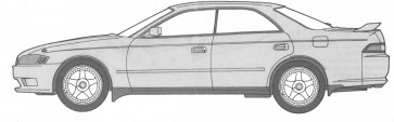 Fujimi 1/24 Inch-up Series No.306 Mark II Tourer S, FUJ47607, by FUJIMI