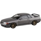 Aoshima 1/32 The Snap Kit No.14-SP1 Nissan R32 Skyline GT-R Custom Wheel (Gun Gray Metallic), AOS66348, by AOSHIMA