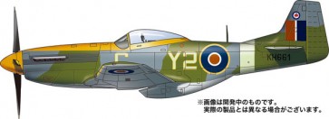Platz 1/144 P-51D Mustang Countries of the World Air Forces Selection -Foreign Mustang-  , PLZ67439, by PLATZ