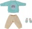 Good Smile Company Nendoroid Doll Outfit Set: Sweatshirt and Sweatpants (Light Blue)5, GSC73668, by GOOD SMILE COMPANY
