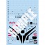 Bandai 1/100 HG YF-19 Water-Slide Decals (Macross), BAN42592, by BANDAI