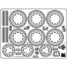 Hasegawa 1/12 Photo-Etched Parts for Yamaha TZR250 (3MA) (1989), HAS17737, by HASEGAWA