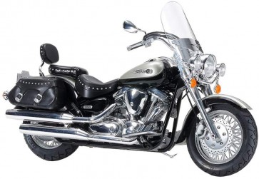 Tamiya 1/12 Motorcycle Series YAMAHA XV1600 ROAD STAR CUSTOM  , TAM41357, by TAMIYA