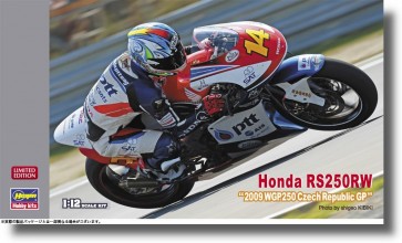 Hasegawa 1/12 Honda RS250RW 2009 WGP250 Czech GP, HAS17577, by HASEGAWA