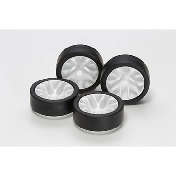Tamiya Tamiya Mini 4WD 15483 GP 483 Low Height Tire & Wheel Set (Y Spoke) , TAM54838, by TAMIYA
