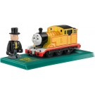 TAKARA TOMY Thomas Tomica Thomas the Tank Engine Original 80th Anniversary Gold Thomas Set, TAK96750, by TAKARA TOMY