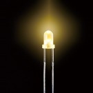 Mineshima Japan LED 3φ (yellow) 5pcs, MNSHP-25, by MINESHIMA