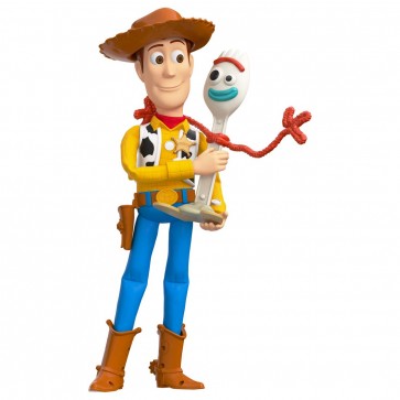 TAKARA TOMY Toy Story My First Friends + Woody & Fourkey  , TAK53320, by TAKARA TOMY