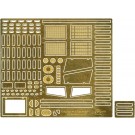 Fujimi Chibimaru Military Grade-up Parts Series No.1 Type 97 Medium Tank Chi-Ha Genuine Photo-etched Parts, FUJ17102, by FUJIMI