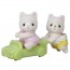 Epoch SYLVANIAN FAMILIES: SILK CAT TWINS  , EPC42078, by Epoch