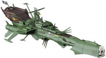 Hasegawa 1/2500 "Captain Harlock Dimensional Voyage" Space Pirate Arcadia 1st Ship, HAS47947, by HASEGAWA