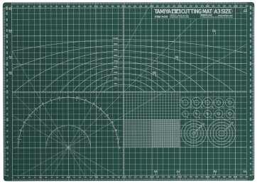 TAMIYA Cutting Mat A3 Size, TAM74076-000, by TAMIYA
