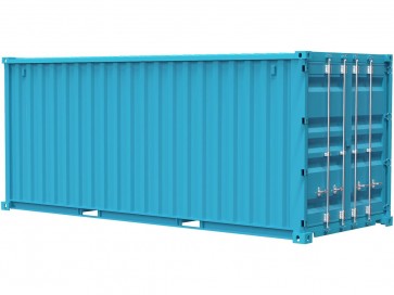 Fujimi 1/24 Car NEXT Series No.1004 20ft Container (Light Blue), FUJ66516, by FUJIMI